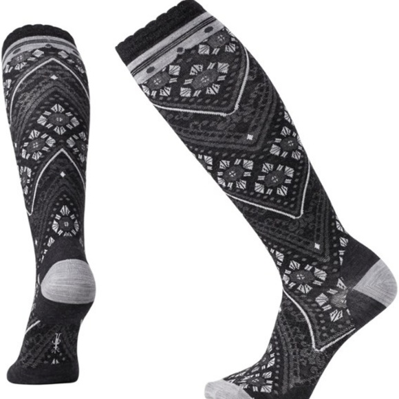 Smartwool Accessories - New Smartwool over calf charcoal heather Socks